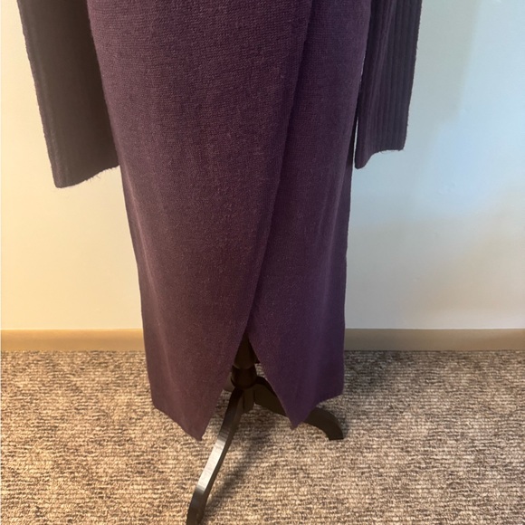 Sz L G by Giuliana black label cross over long sleeve turtleneck sweater NWOT - Picture 9 of 9